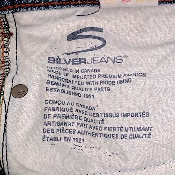 Silver Tina Distressed Low Rise Bootcut Jean - Picture 16 of 16